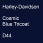 Preview: Harley-Davidson, Cosmic Blue Tricoat, D44.